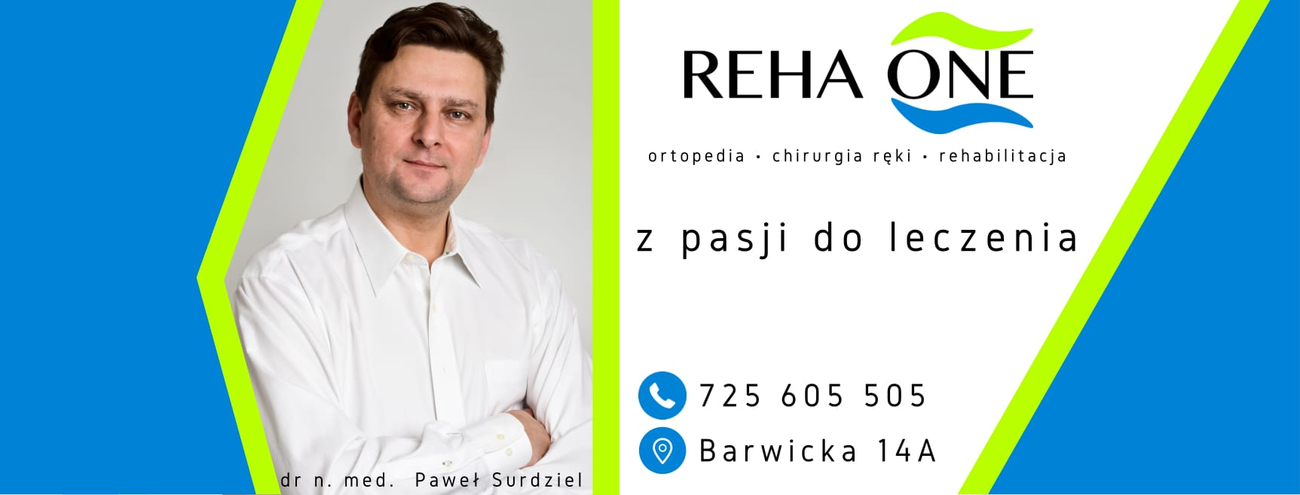 Zdjęcie na okładce dla Gabinet Ortopedyczny REHA ONE - Chirurgia Ręki, Ortopedia, Fizjoterapia Ręki - Dorośli i Dzieci